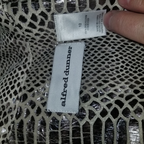 Alfred Dunner Jacket, sz 12 - Picture 6 of 7